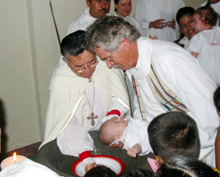 Eric Mundo Hernández baptism