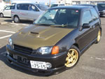 1996 EP91 Starlet glanzaV modified, Blitz F/M Inter cooler, DRY CARBON hood, Full body kits, modified